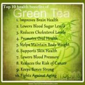 10 healthy Reasons to drink Green Tea